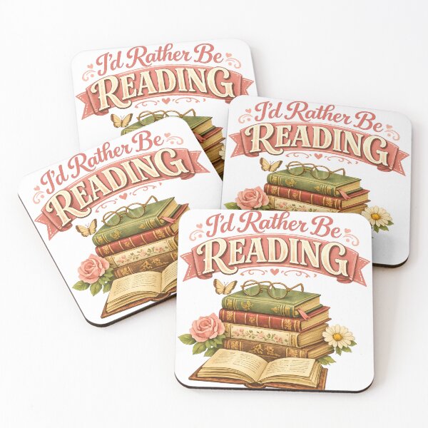 Item preview, I'd Rather Be Reading designed and sold by saltwater-grace.