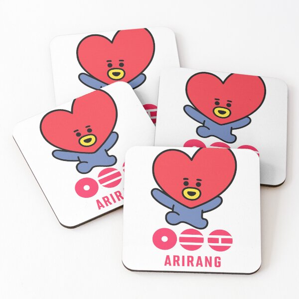 Item preview, BT21 Arirang Tata Bts — Cute BT21 Sticker designed and sold by Crazy-universe.