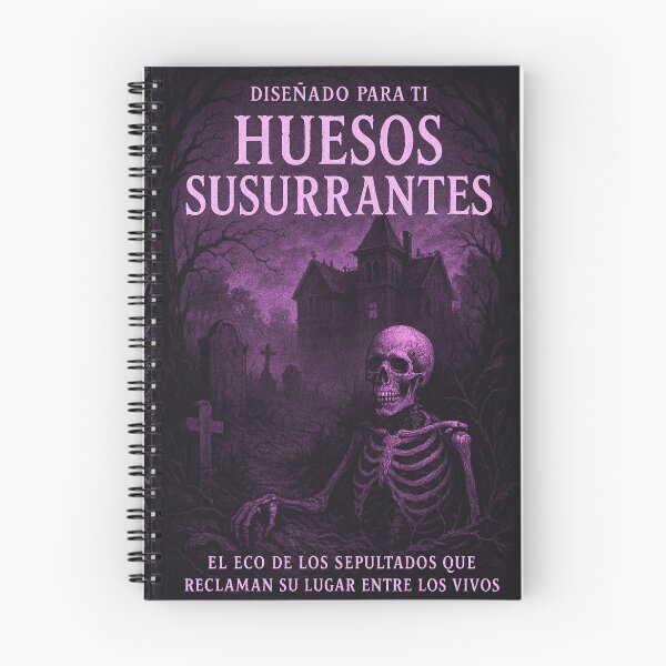 Item preview, Notebook of Whispering Bones 06 – Echoes from the Grave designed and sold by Anomaly 404 Error.