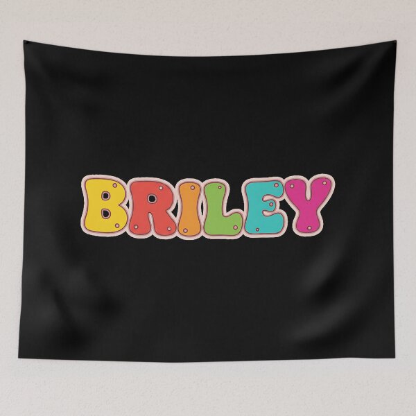 Item preview, ❤️ Briley Personalized Name Wavy Retro Shirt, Coffee Mug, Sticker Gift designed and sold by HelixPedia.