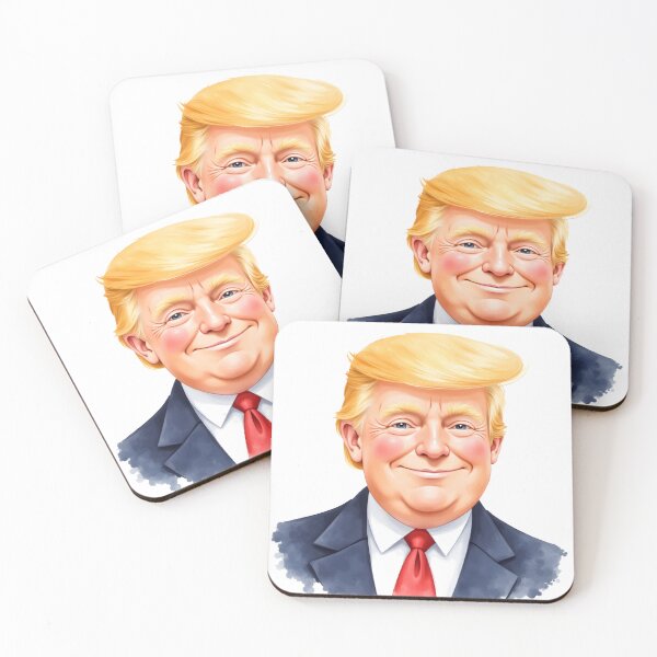 Item preview, Blonde Suited Character Illustration – Bold Cartoon Portrait Art for Posters & Stickers designed and sold by Nene's design.
