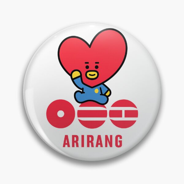 Item preview, BT21 Arirang Tata Bts — Cute BT21 Sticker designed and sold by Crazy-universe.