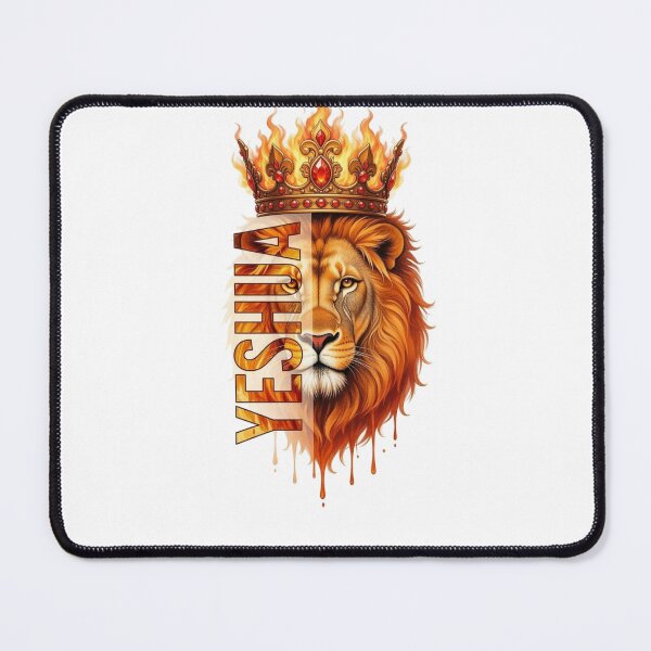 Item preview, Yeshua Lion of Judah King of Kings - Messianic Christian Art. designed and sold by GraceGiggles.