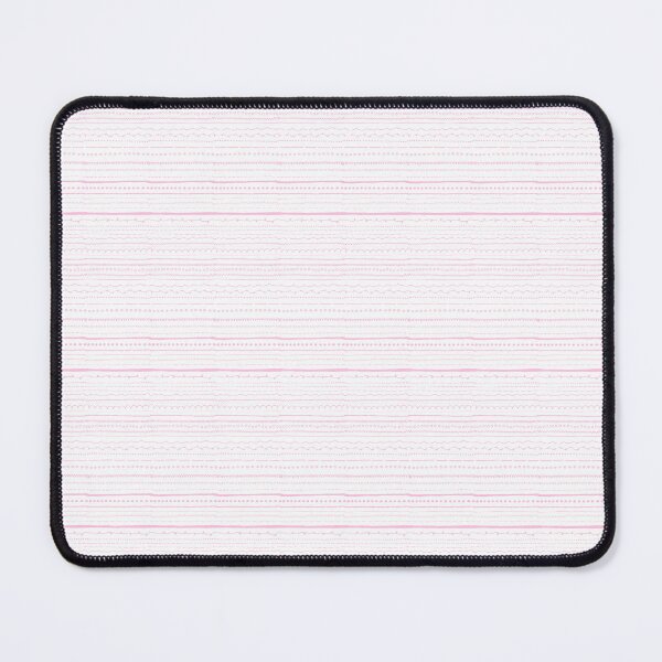 Item preview, Line doodle - leaves and lines - pink white designed and sold by Stephanie Fiona Design.