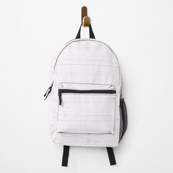 Item preview, Line doodle - leaves and lines - pink white designed and sold by Stephanie Fiona Design.