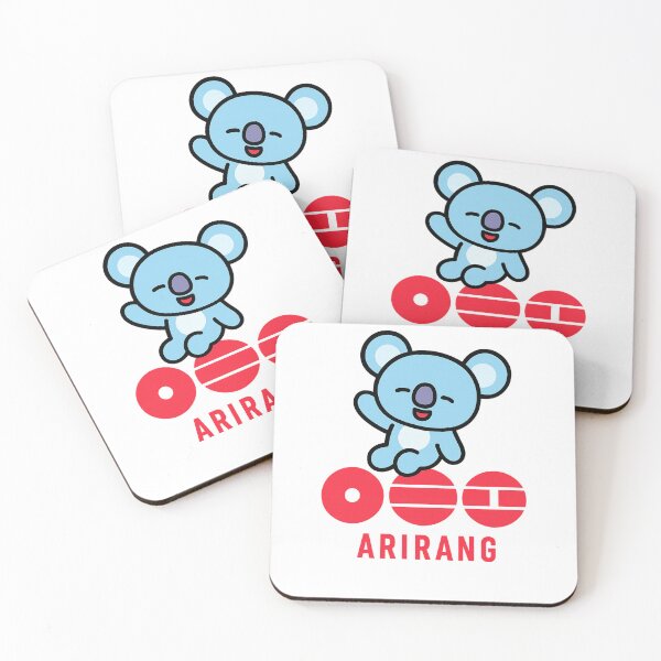 Item preview, BT21 Arirang Koya Bts — Cute BT21 Sticker designed and sold by Crazy-universe.