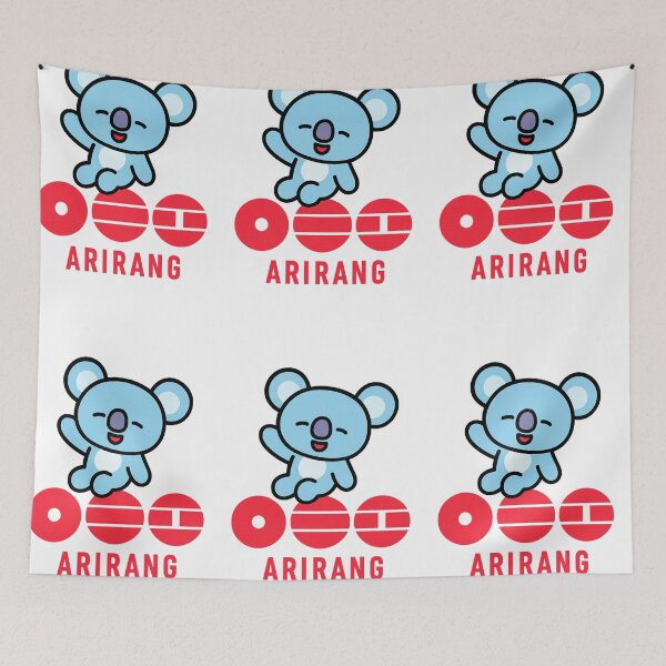 Item preview, BT21 Arirang Koya Bts — Cute BT21 Sticker designed and sold by Crazy-universe.