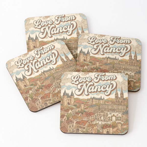 Item preview, Love From Nancy City of France Vintage Art designed and sold by Witty Shirts.