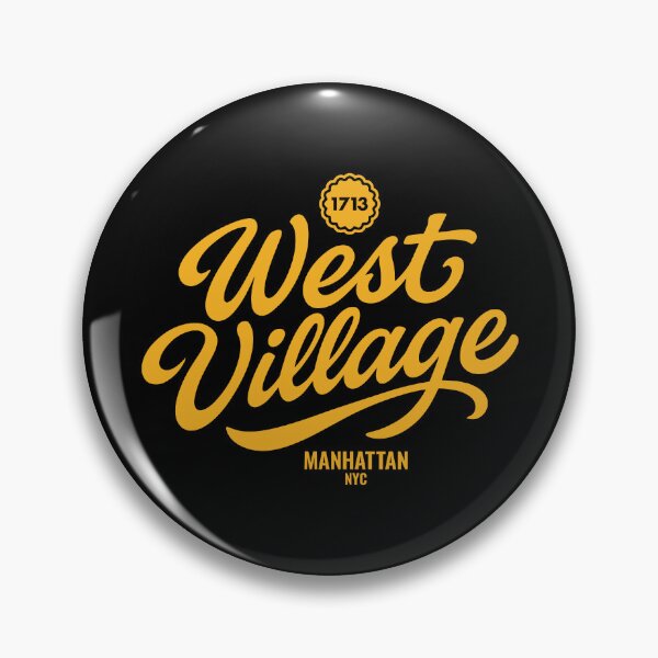 Item preview, West Village Greenwich Village New York Lettering designed and sold by Boogosh.