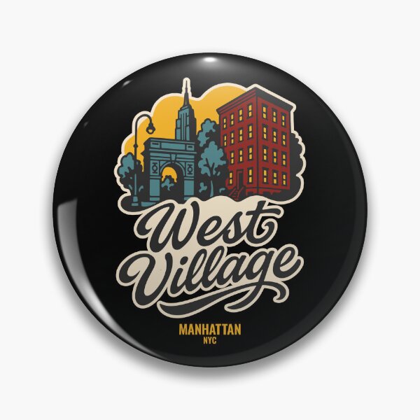 Item preview, Greenwich Village West Village Manhattan New York designed and sold by Boogosh.