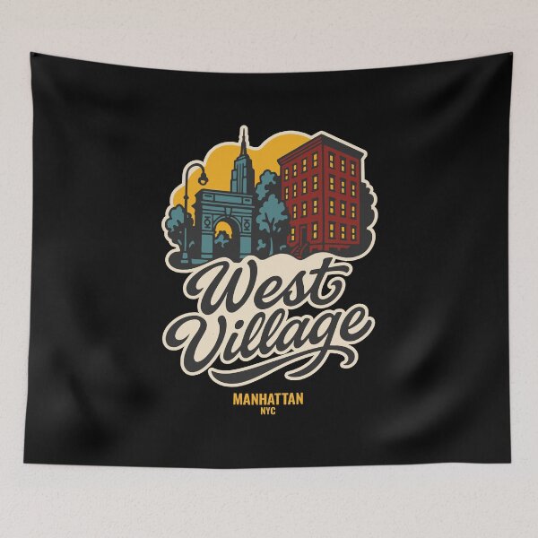 Item preview, Greenwich Village West Village Manhattan New York designed and sold by Boogosh.