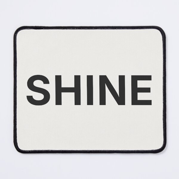 Item preview, SHINE — Soft Power Minimal Typography designed and sold by CHANCHANAI.