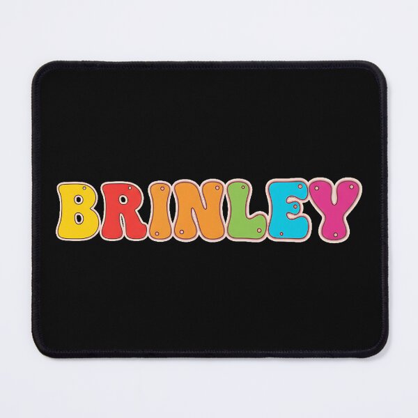 Item preview, ❤️ Brinley Personalized Name Wavy Retro Shirt, Coffee Mug, Sticker Gift designed and sold by HelixPedia.