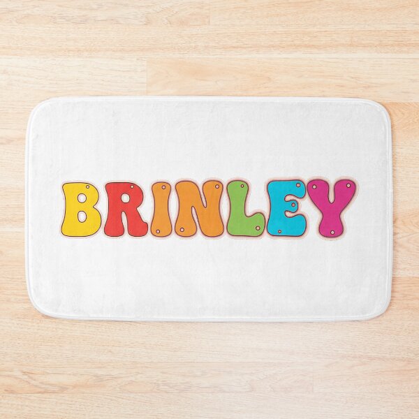 Item preview, ❤️ Brinley Personalized Name Wavy Retro Shirt, Coffee Mug, Sticker Gift designed and sold by HelixPedia.