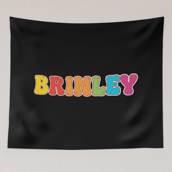 Item preview, ❤️ Brinley Personalized Name Wavy Retro Shirt, Coffee Mug, Sticker Gift designed and sold by HelixPedia.