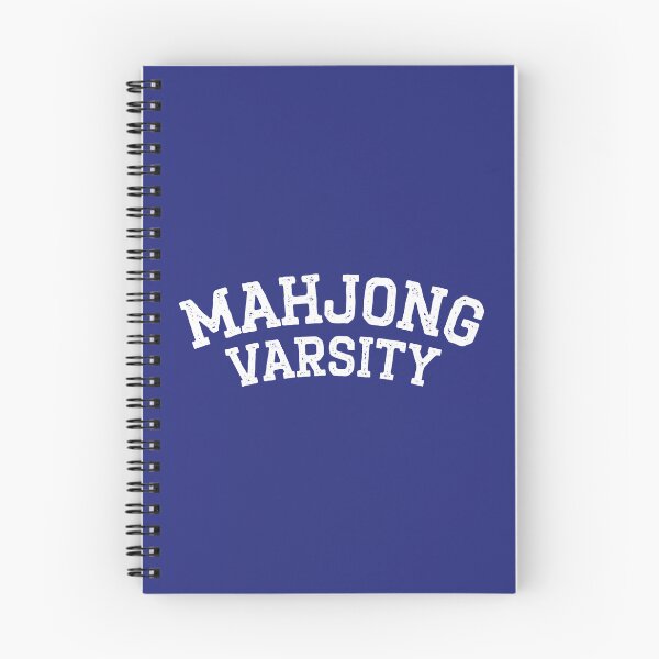 Item preview, Mahjong Varsity Seasoned Player Statement (Dark Version 2) designed and sold by teeworthy.