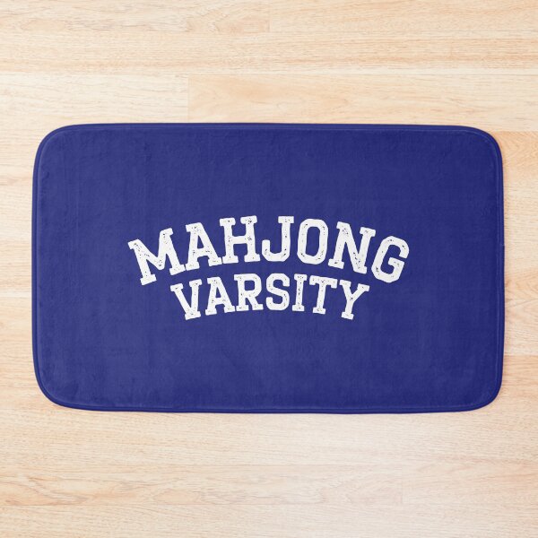 Item preview, Mahjong Varsity Seasoned Player Statement (Dark Version 2) designed and sold by teeworthy.