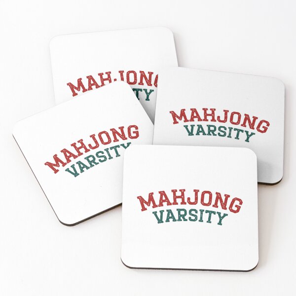 Item preview, Mahjong Varsity Seasoned Player Statement (Light Version 2) designed and sold by teeworthy.