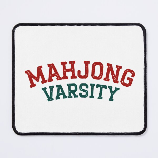 Item preview, Mahjong Varsity Seasoned Player Statement (Light Version 2) designed and sold by teeworthy.