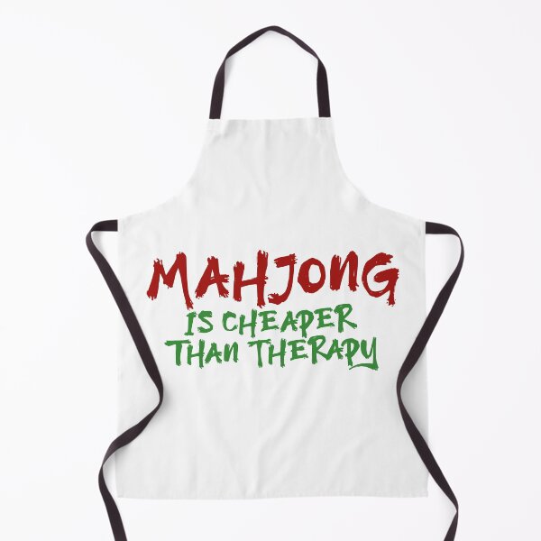 Item preview, Mahjong Is Cheaper Than Therapy (Light Version) designed and sold by teeworthy.