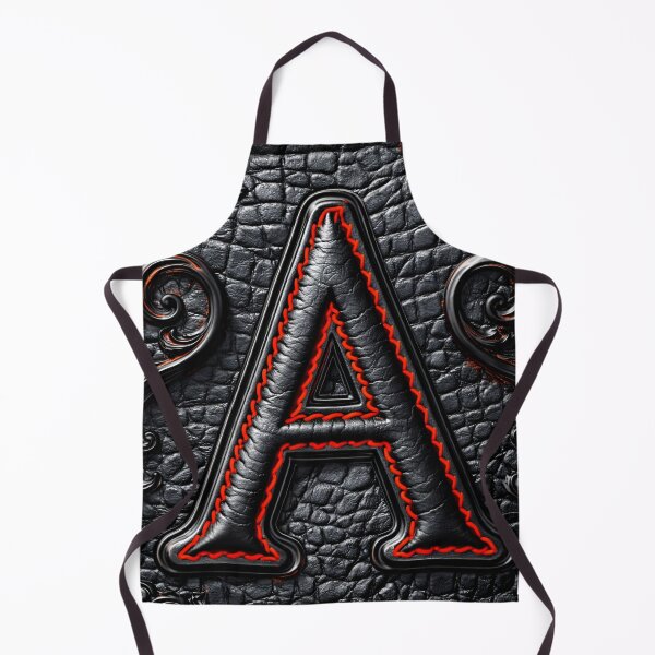 Item preview, Leather Letter A Emblem designed and sold by Kaleidoscope Print.