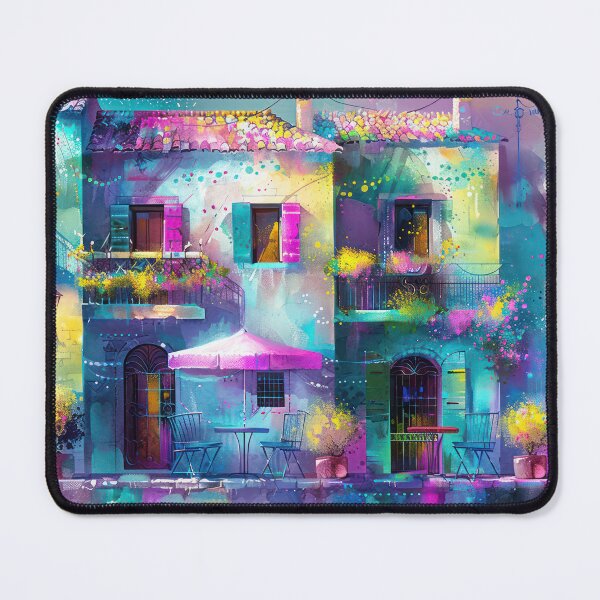 Item preview, Pastel Courtyard of Quiet Evenings designed and sold by NeoNebulaArt.