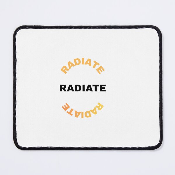 Item preview, Retro Aesthetic RADIATE Positivity Typography designed and sold by Minimusestudio-.
