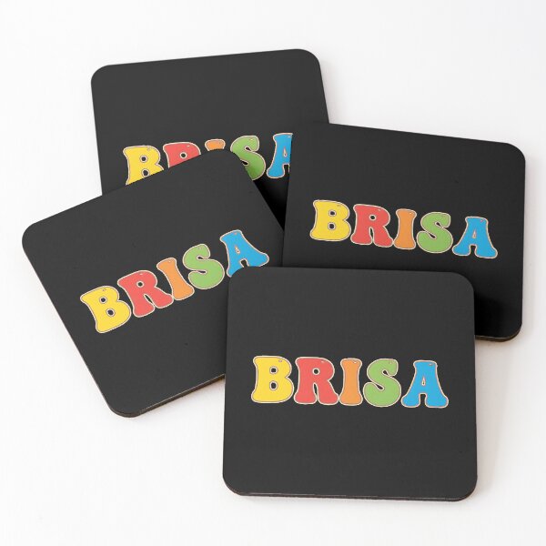 Item preview, ❤️ Brisa Personalized Name Wavy Retro Shirt, Coffee Mug, Sticker Gift designed and sold by HelixPedia.