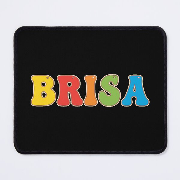 Item preview, ❤️ Brisa Personalized Name Wavy Retro Shirt, Coffee Mug, Sticker Gift designed and sold by HelixPedia.