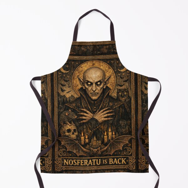 Item preview, Nosferatu is Back – Gothic Vampire Illustration Art designed and sold by Arte Cartoon From TagTeam Group.