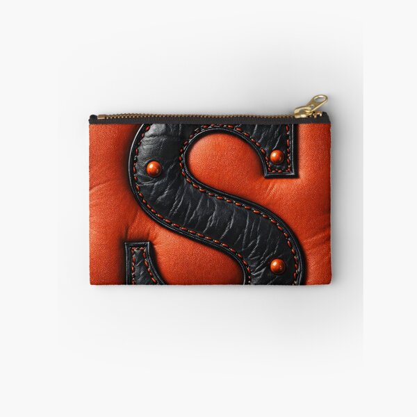 Item preview, Leather Letter S Monogram designed and sold by Kaleidoscope Print.
