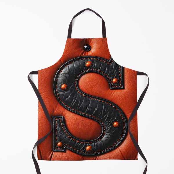Item preview, Leather Letter S Monogram designed and sold by Kaleidoscope Print.