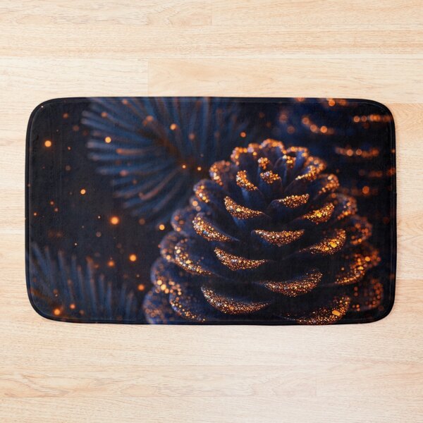 Item preview, Midnight Pinecone Glow designed and sold by Kaleidoscope Print.