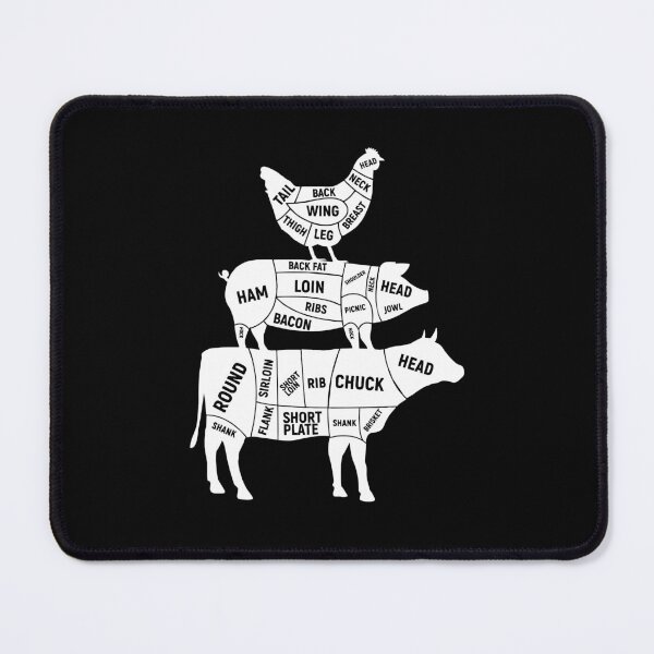 Item preview, Butcher Cuts - Funny Meat Grill Lover Gift designed and sold by novelliamaera.