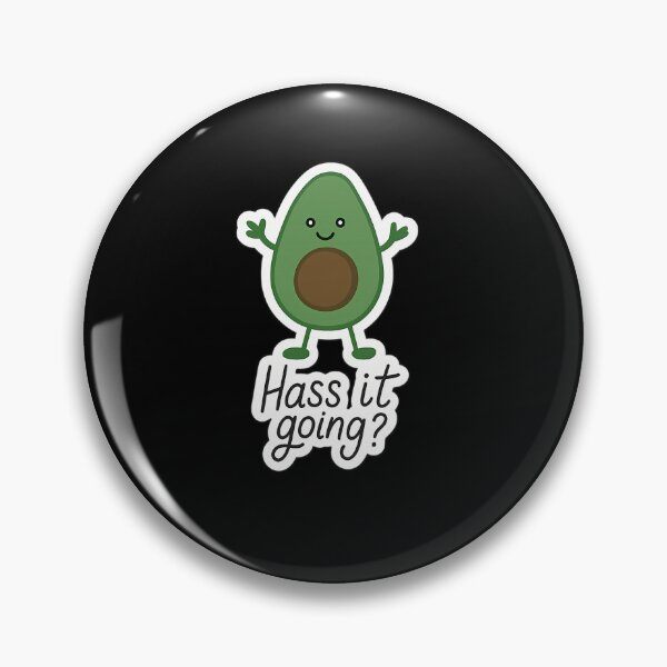 Item preview, Hass It Going Avocado Pun designed and sold by enfcvwxhpuq66.