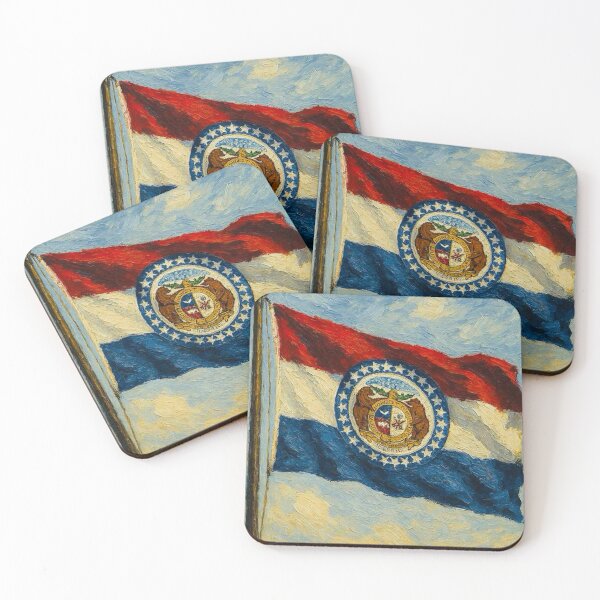 Item preview, Missouri State Flag designed and sold by TinCatOutPost.