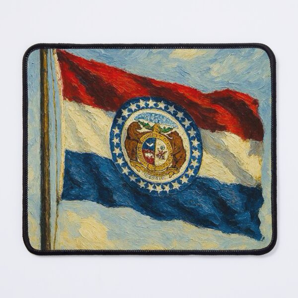 Item preview, Missouri State Flag designed and sold by TinCatOutPost.