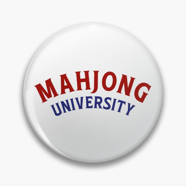 Item preview, Mahjong University Funny Player Statement (Light Version) designed and sold by teeworthy.