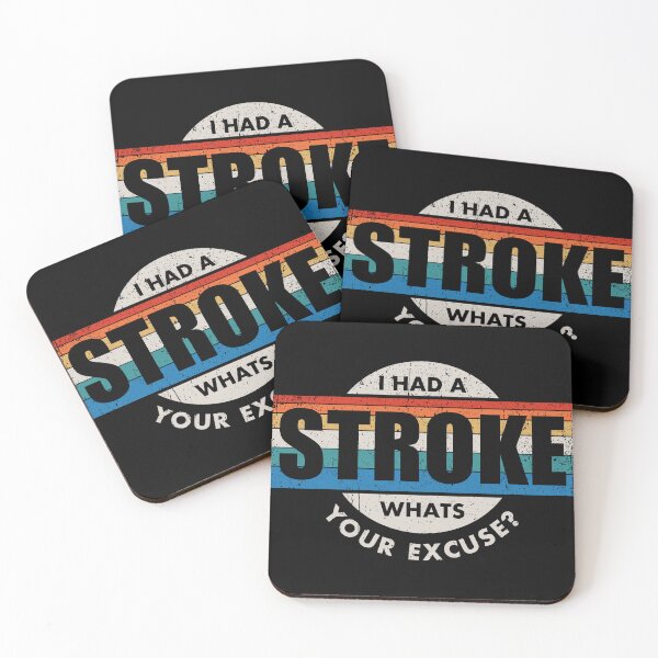 Item preview, I Had A Stroke, Whats Your Excuse - Stroke Survivor Awareness Retro Gift designed and sold by kafferahelma.