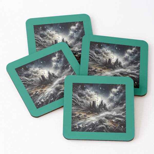 Item preview, Signs of War and Destruction – A 3D Vision of Nations Rushing Toward Ruin   designed and sold by PaintMeWorld.