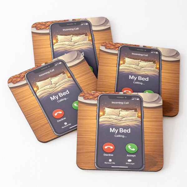 Item preview, Incoming Call: My Bed designed and sold by Fuskiss.