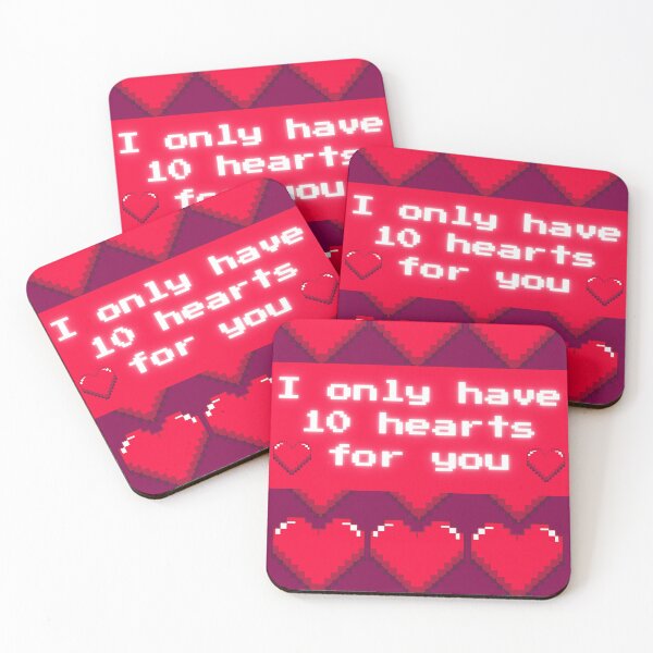 Item preview, Stardew Valley Valentine's Day card - I only have 10 hearts for you designed and sold by esslev.