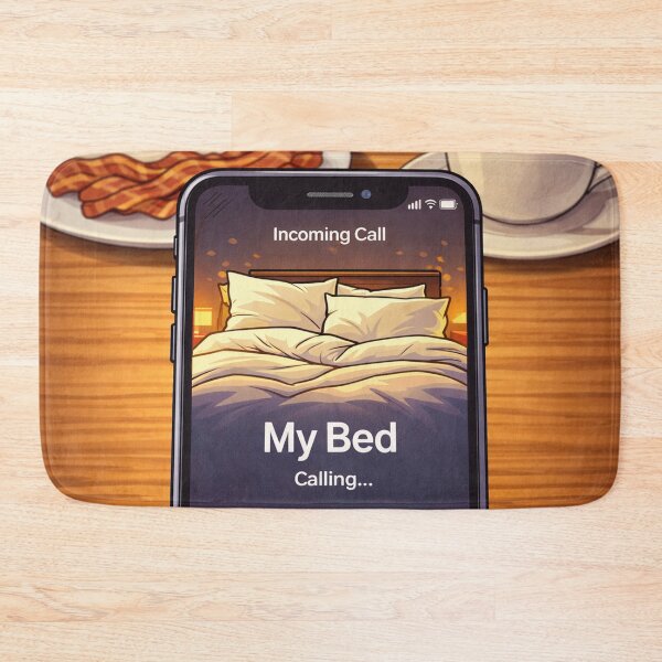 Item preview, Incoming Call: My Bed designed and sold by Fuskiss.