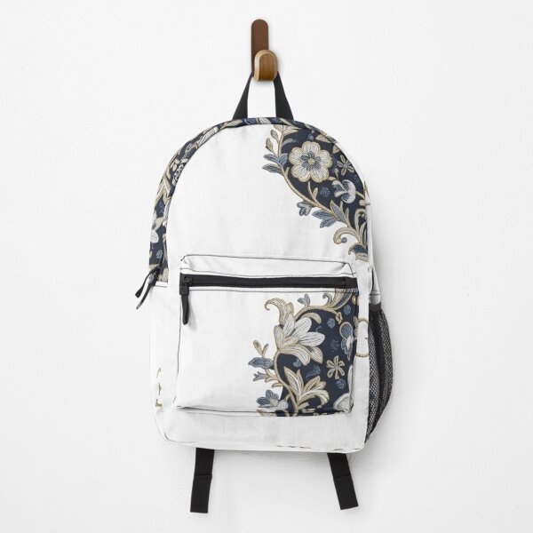 Item preview, Royal Floral Elegance: Gold & Navy Botanical Art designed and sold by Jchan24.