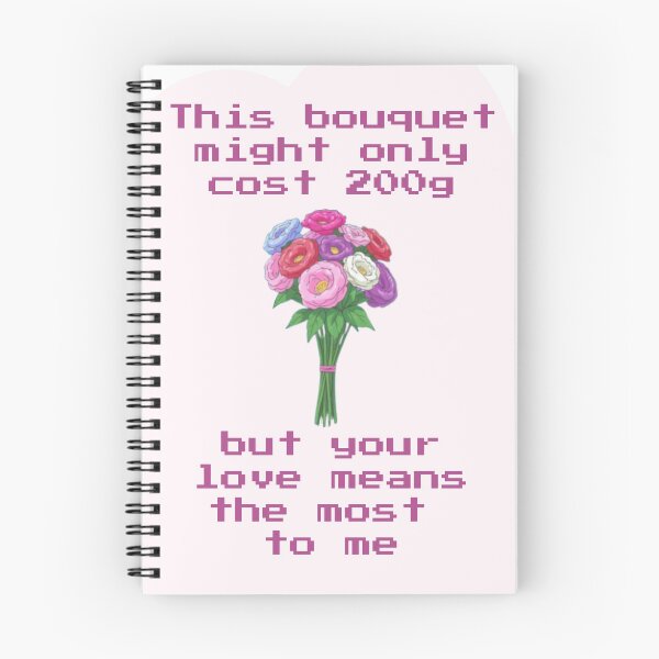 Item preview, Stardew Valley Bouquet Valentine's Day Card designed and sold by esslev.