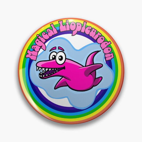 Item preview, Magical Liopleurodon designed and sold by Blue in a Sea of Red.