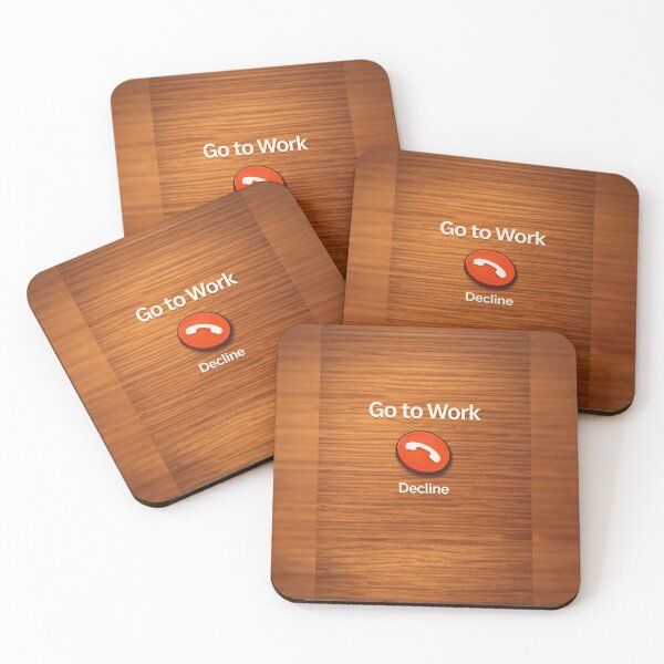 Item preview, Go To Work — Decline designed and sold by Fuskiss.