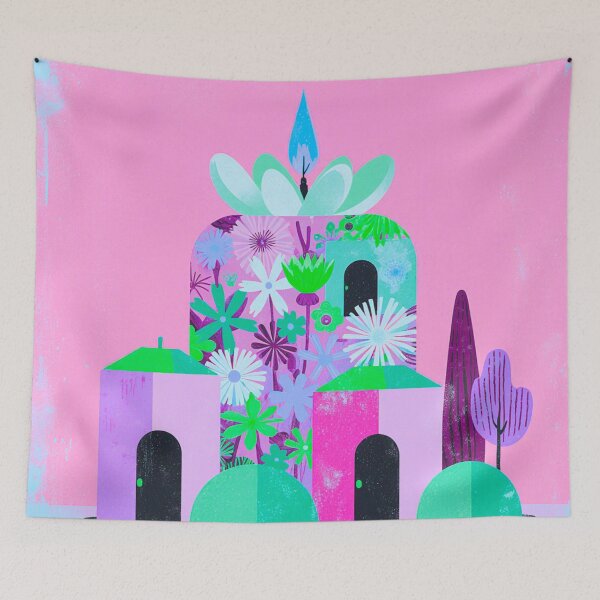 Item preview, A House Where Flowers Live designed and sold by joycrysstudio.