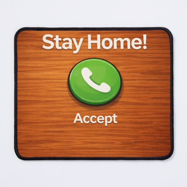 Item preview, Stay Home! — Accept designed and sold by Fuskiss.