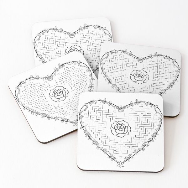 Item preview, Mandala Style Heart Outline designed and sold by AmaiDream.
